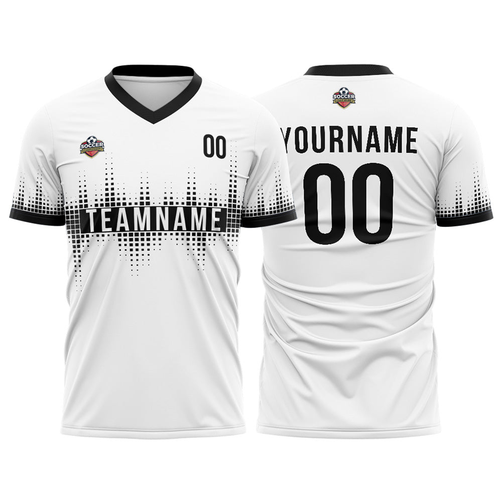 Custom Soccer Jersey Print Personalized Short Sleeve Shirts Uniform for Men Women Boy