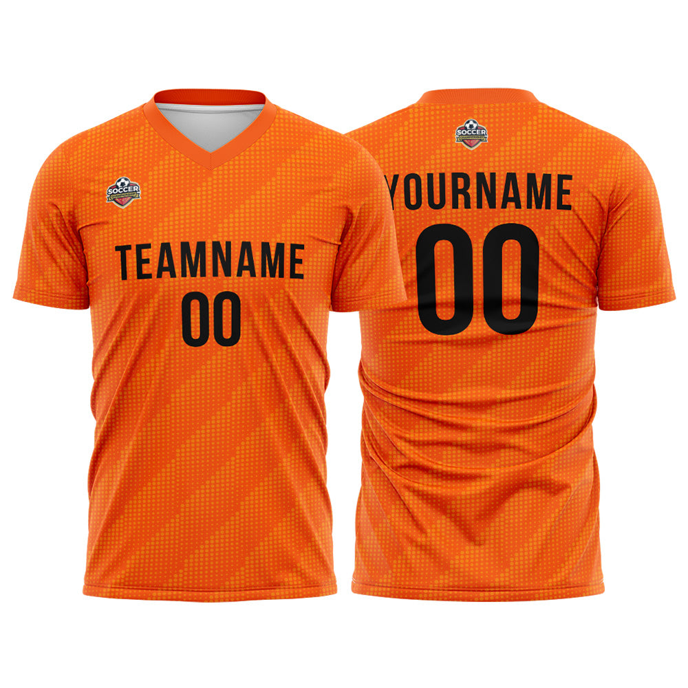 Custom Soccer Jersey Print Personalized Short Sleeve Shirts Uniform for Men Women Boy