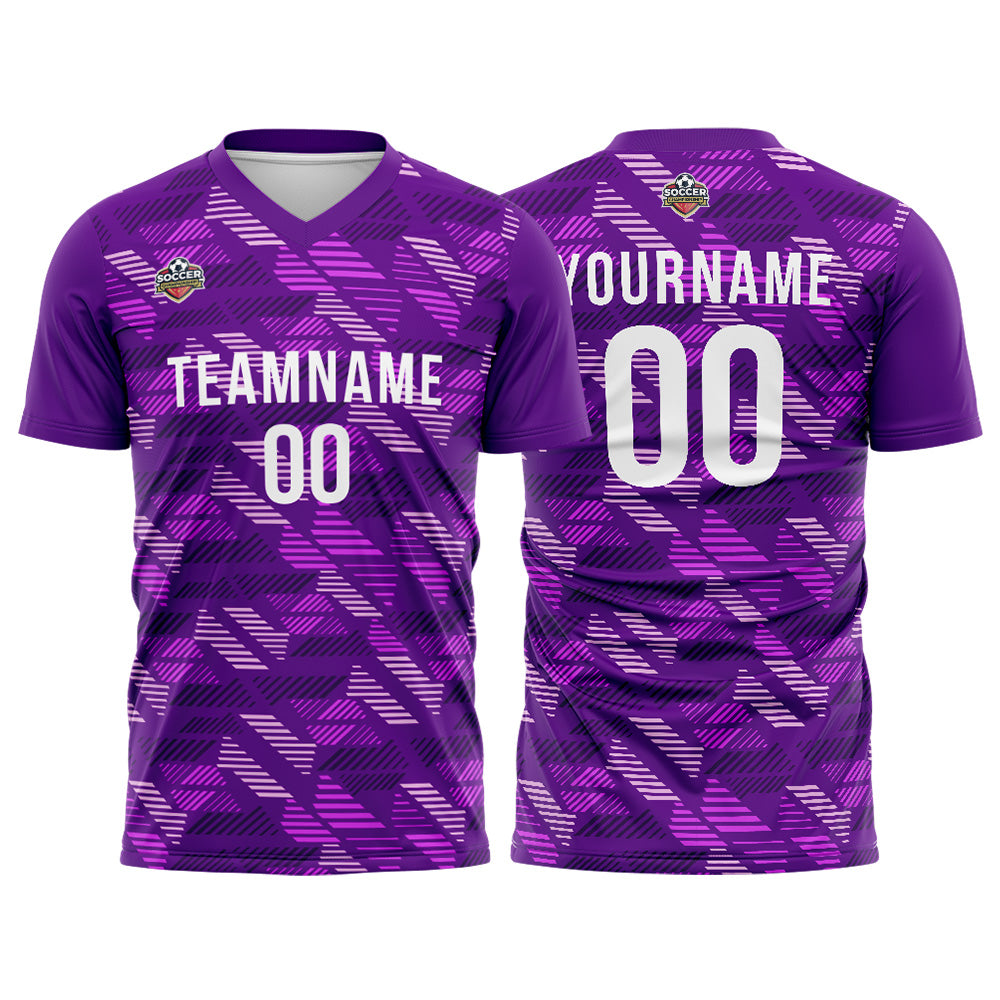 Custom Soccer Jersey Print Personalized Short Sleeve Shirts Uniform for Men Women Boy