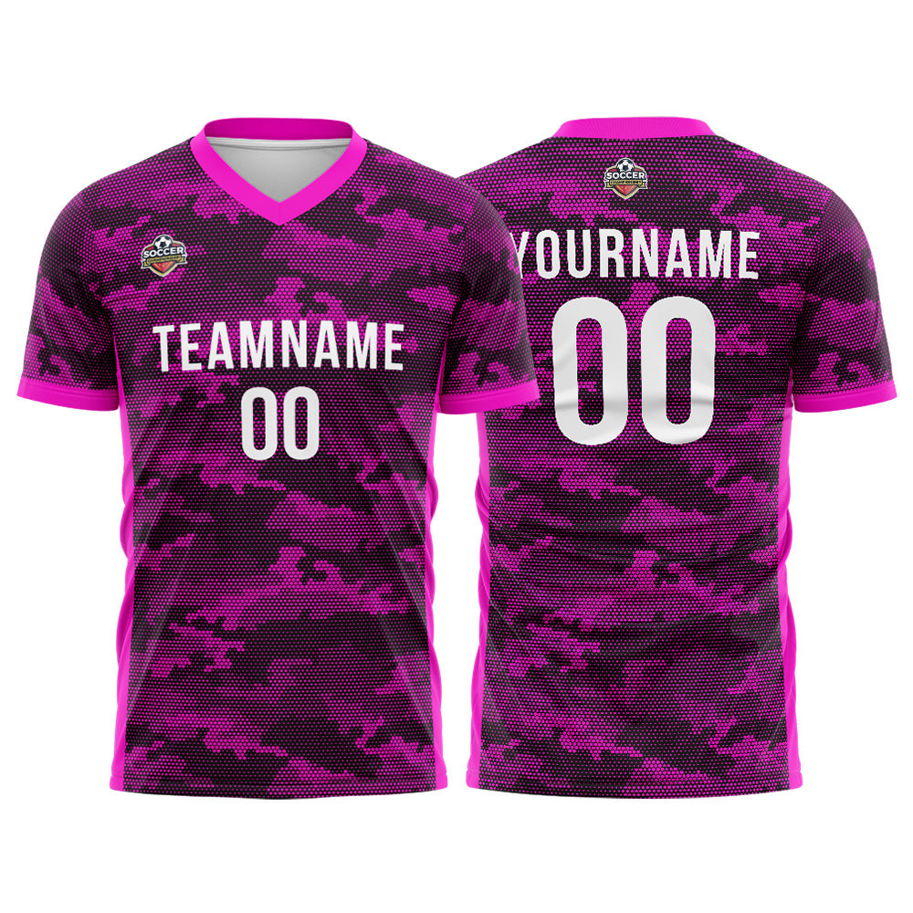 Custom Soccer Jersey Print Personalized Short Sleeve Shirts Uniform for Men Women Boy