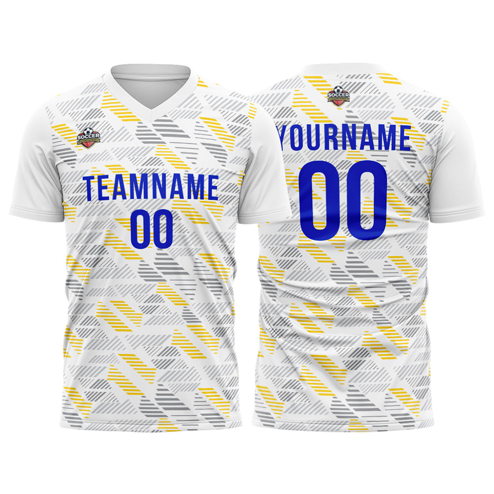 Custom Soccer Jersey Print Personalized Short Sleeve Shirts Uniform for Men Women Boy