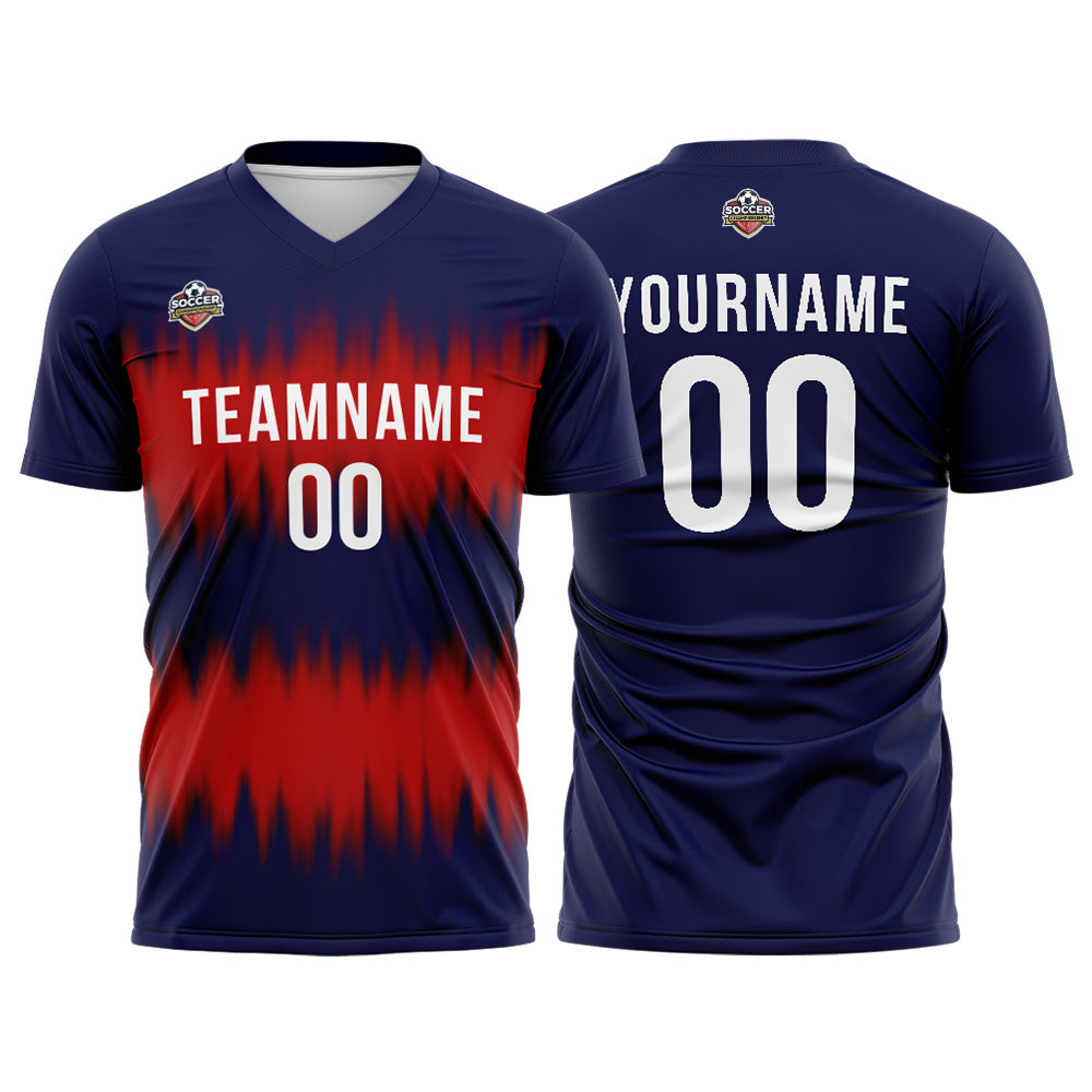 Custom Soccer Jersey Print Personalized Short Sleeve Shirts Uniform for Men Women Boy