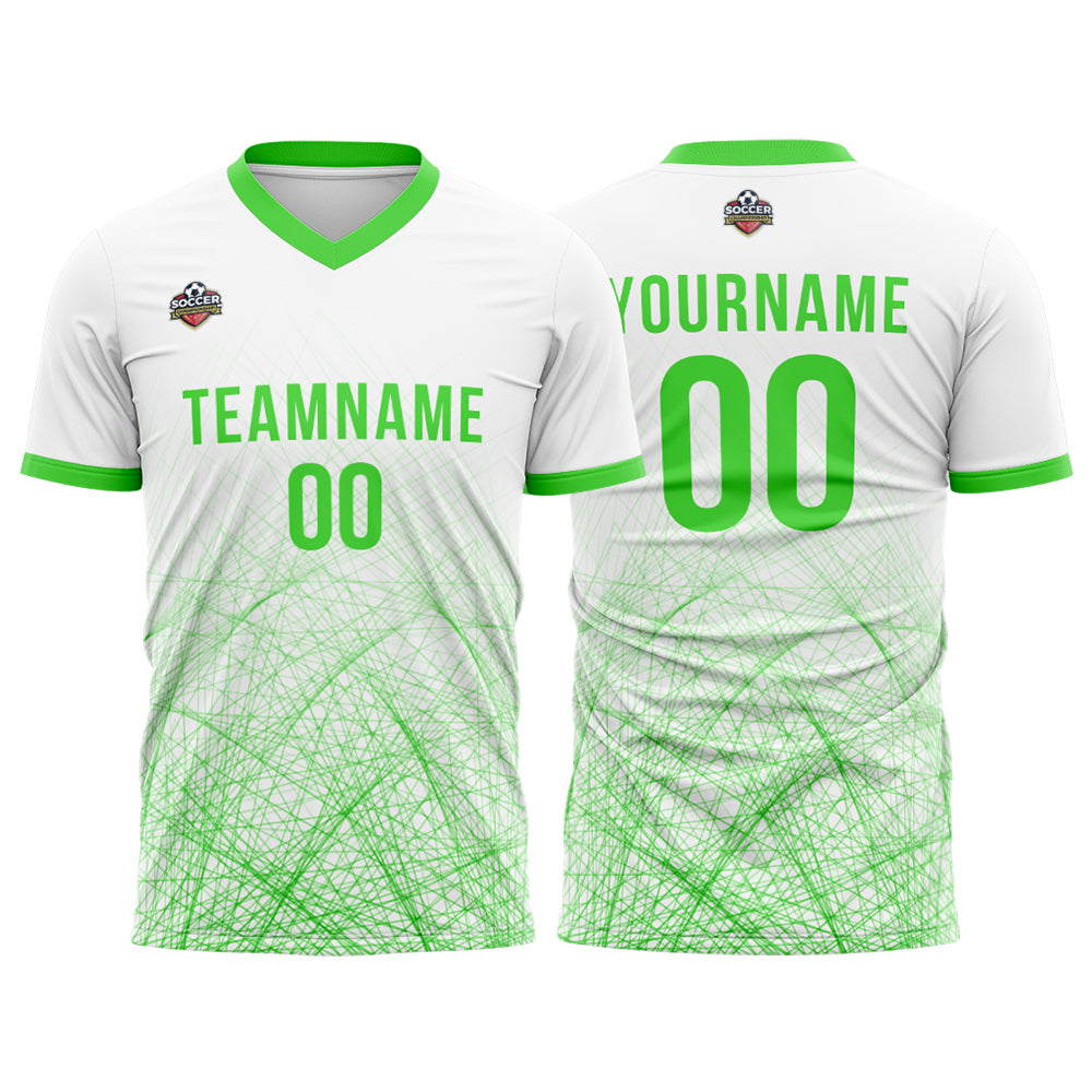 Custom Soccer Jersey Print Personalized Short Sleeve Shirts Uniform for Men Women Boy