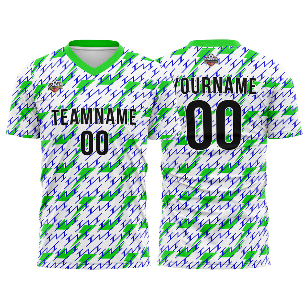 Custom Soccer Jersey Print Personalized Short Sleeve Shirts Uniform for Men Women Boy