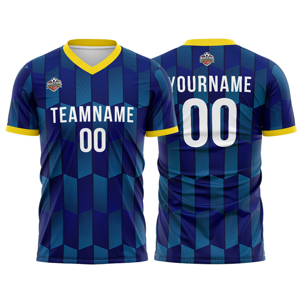 Custom Soccer Jersey Print Personalized Short Sleeve Shirts Uniform for Men Women Boy