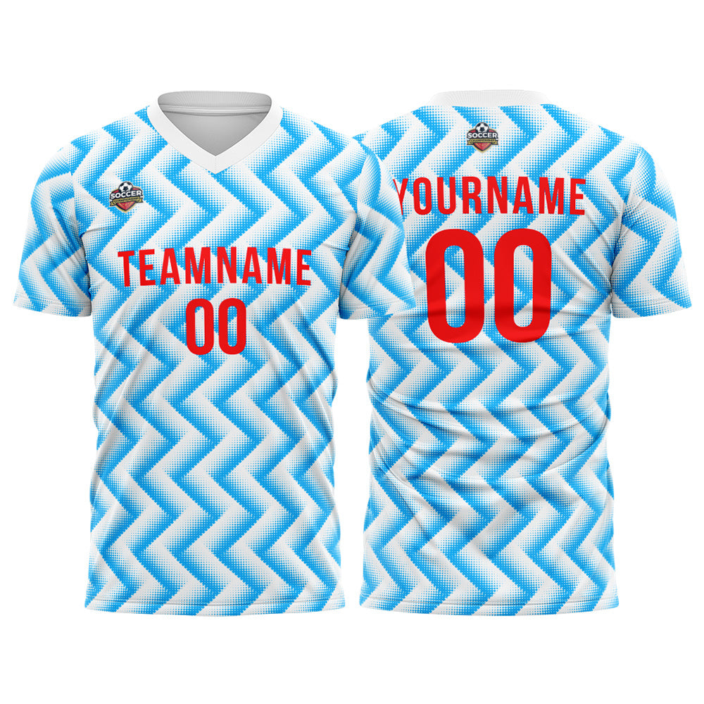 Custom Soccer Jersey Print Personalized Short Sleeve Shirts