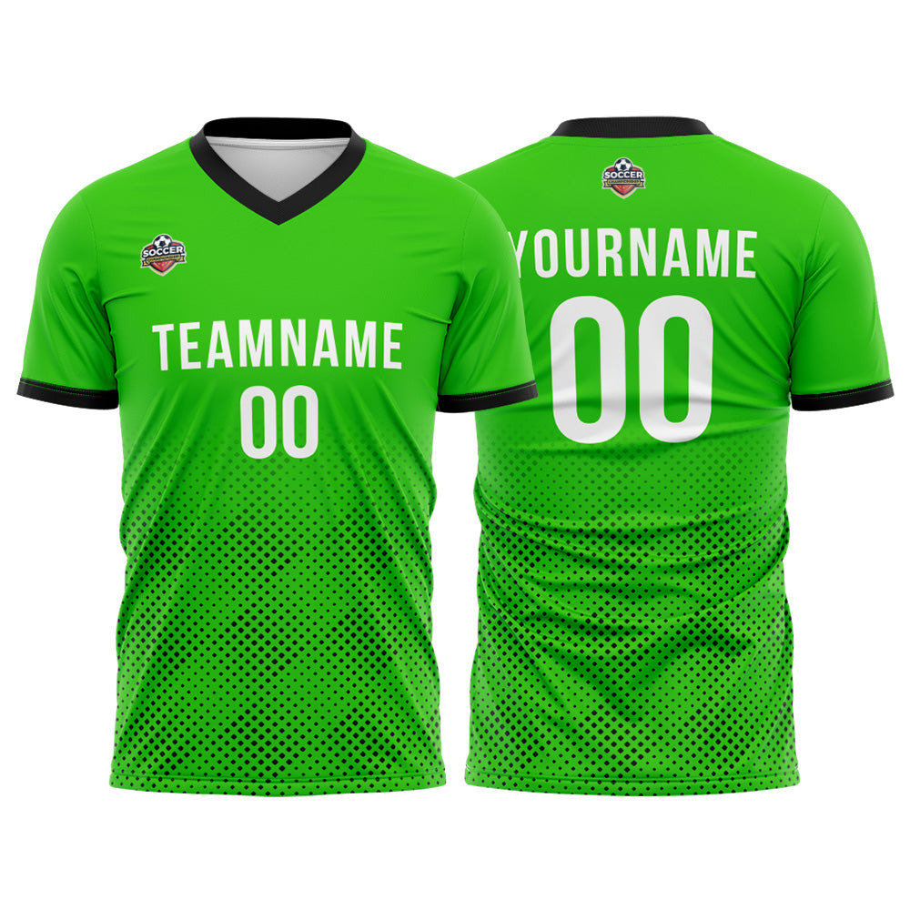 Custom Soccer Jersey Print Personalized Short Sleeve Shirts Uniform for Men Women Boy